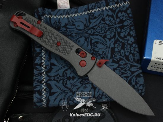 Складной нож Benchmade 535 Bugout (Custom) c клинком из стали CPM-S30V, рукоять Grivory (Griv-Ex)
