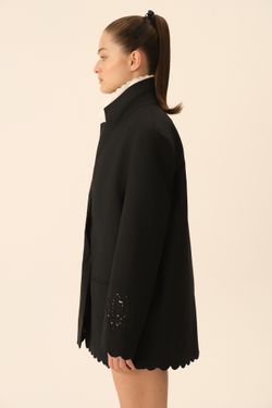 Жакет с ришелье ((Romantic CEO)), черный