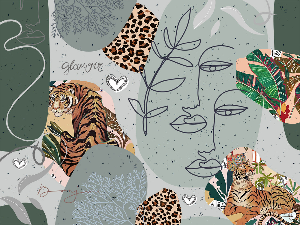 Дизайнерские обои Wall Street La-La-Land