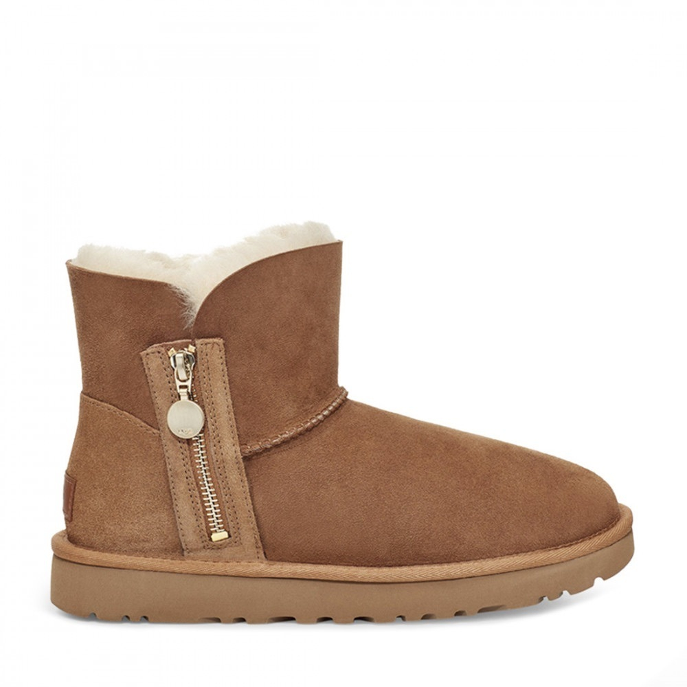 UGG Bailey Zip Mini Chestnut