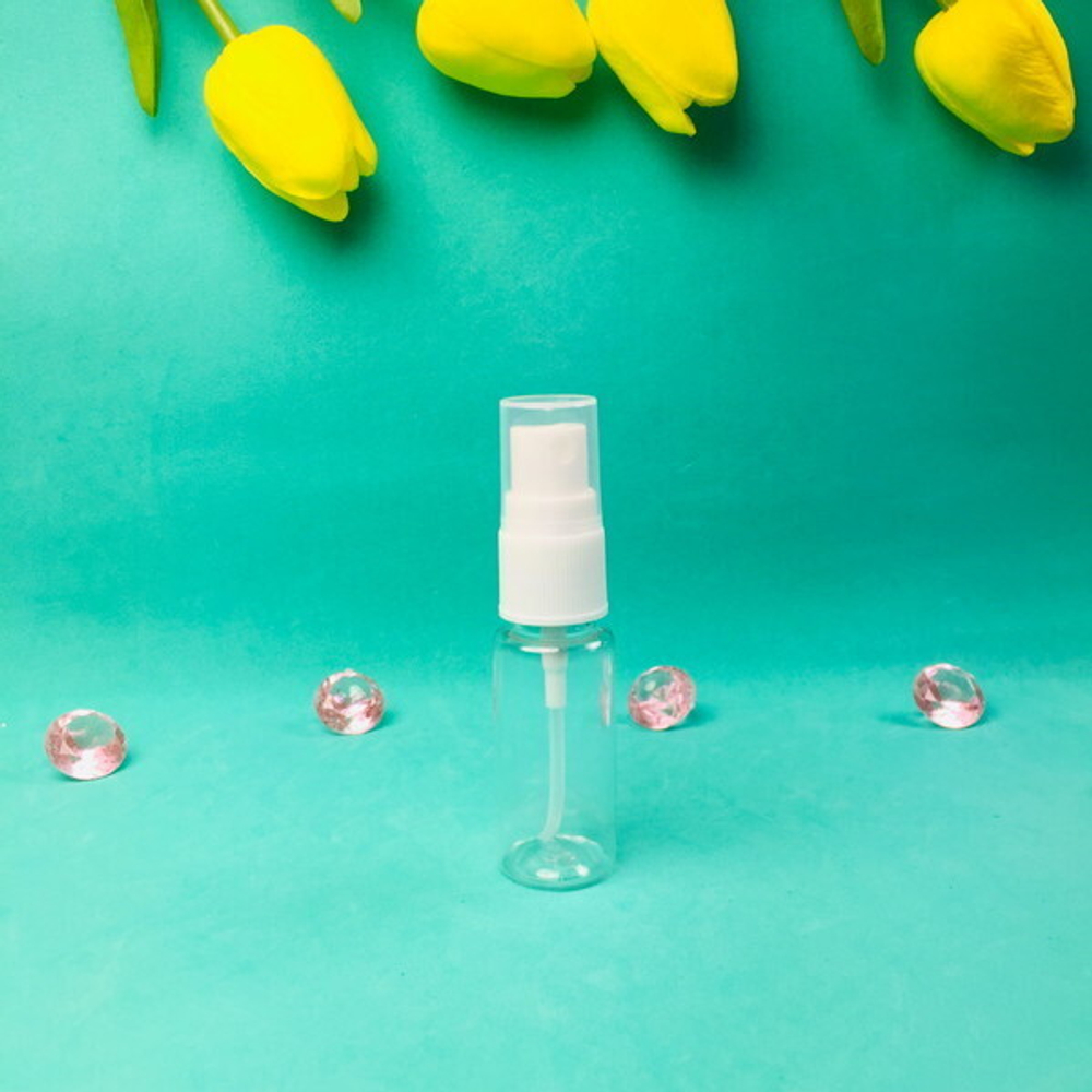 Пульверизатор косметический «Классика», белая крышка, 20мл.