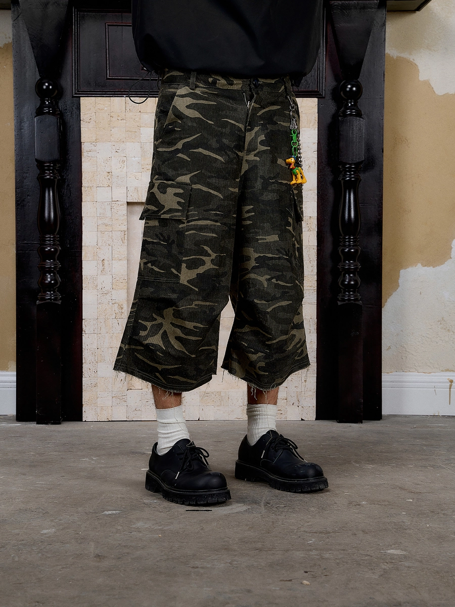 Шорты DONSMOKE "Camo Pattern" Cargo Shorts