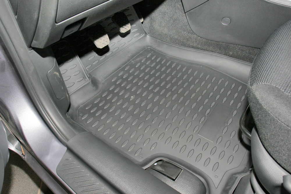 Коврики Standard, в салон MAZDA 6 2002-2007, 4 шт. (полиуретан, чёрные) Element.NLC.33.02.210