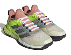 Мужские кроссовки теннисные Adidas Adizero Ubersonic 4.1 M - off white/carbon/lucid lemon