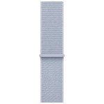 Умные часы Apple Watch Series 10 GPS, 46mm, Silver Aluminium Case with Sport Loop, Blue Cloud