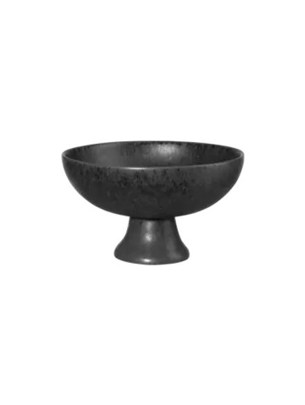 ASA Блюдо Grande Nero 14x8,5 см на ножке из черного железа