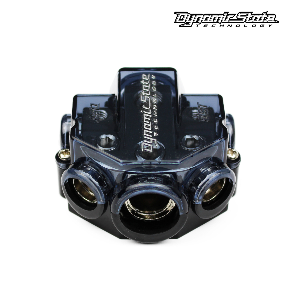 Dynamic State EI.DB6 Распределитель питания. Вход 2х0Ga (2x54мм?). Выход 2х4Ga + 2x8GA (2x20мм?+2x1