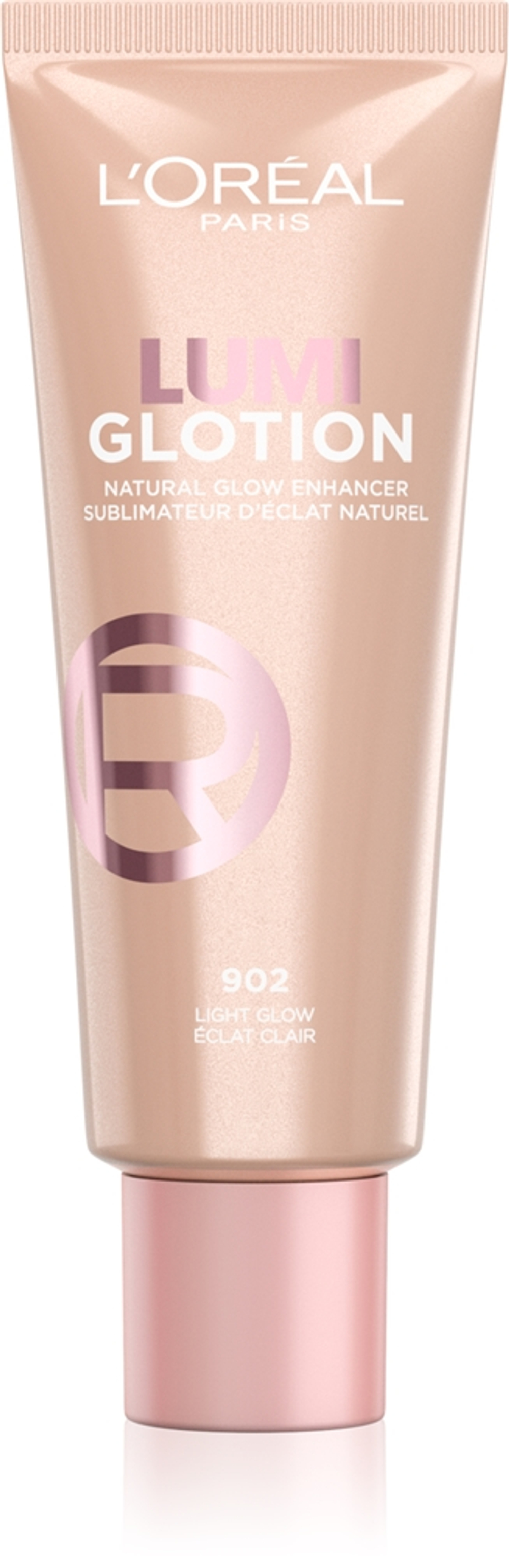 L’Oreal Paris Lumi Glotion - Кремовый осветляющий увлажняющий хайлайтер оттенок 902 Light Glow, 40 ml