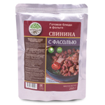 Готовое блюдо "Свинина с фасолью" 250 г. (Кронидов) 4шт 1кг