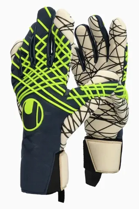 Вратарские перчатки Uhlsport Prediction Ultragrip HN Junior - темно-синий