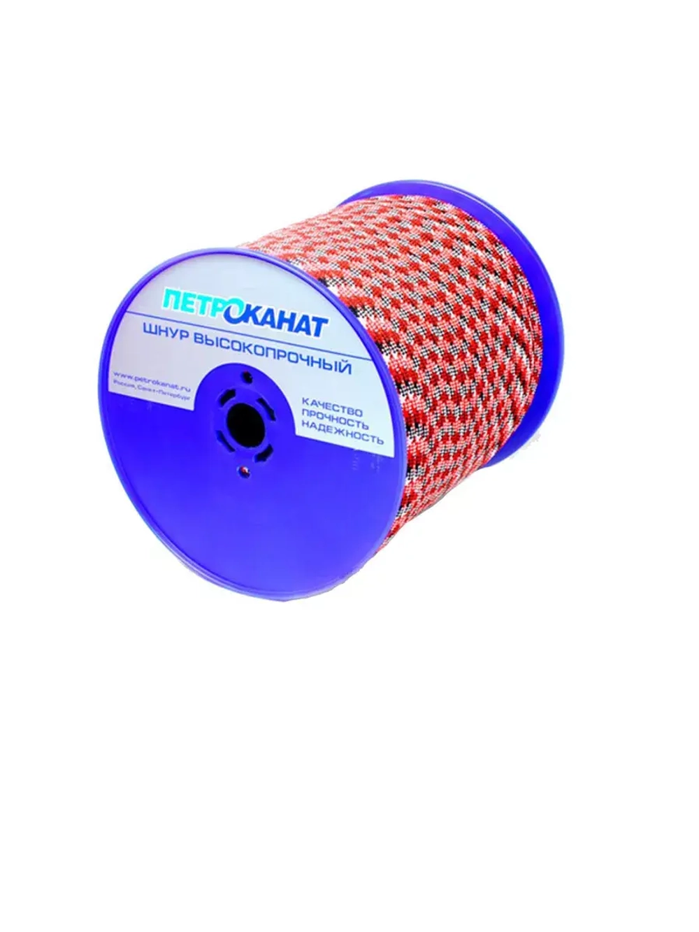 Шнур плетеный АКВА СПОРТ 6,0 мм, 600 кг, 300 м, еврокатушка