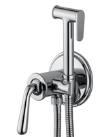 Смеситель с гигиеническим душем встраиваемый WONZON & WOGHAND STEAM, Хром (WW-88829008-CR)