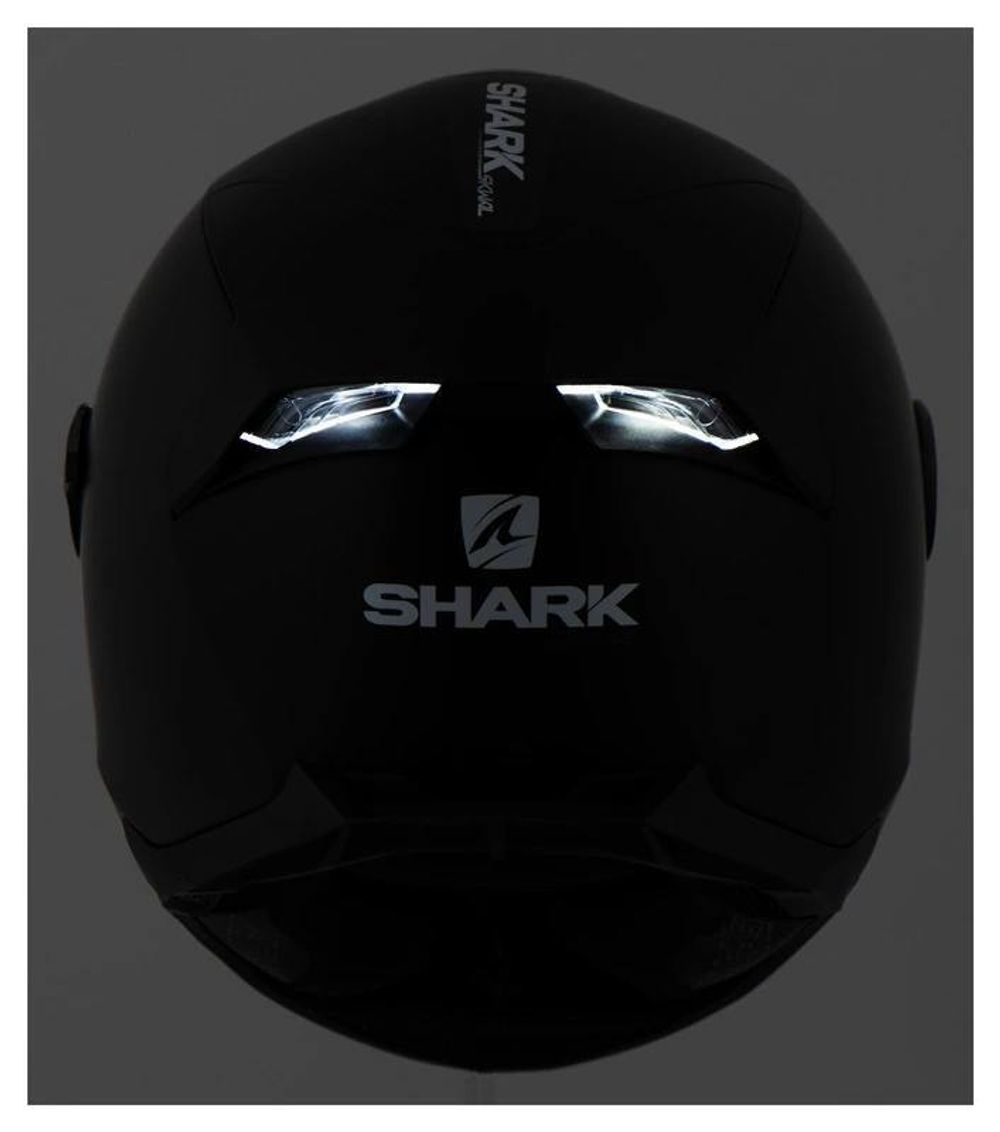Мотошлем SHARK SKWAL 2 BLANK Mat WHT LED