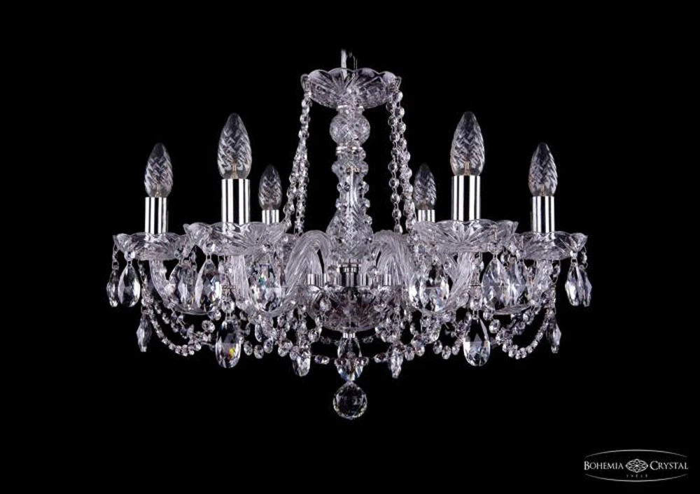 Подвесная люстра Bohemia Ivele 1402/6/195/Ni