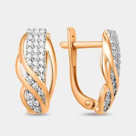 Серьги золотые