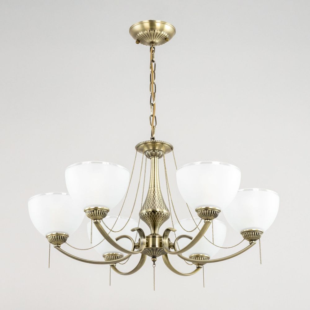 Citilux Франческа CL417263 Люстра подвесная Бронза