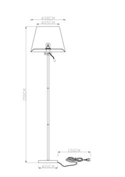 Торшер Arte Lamp