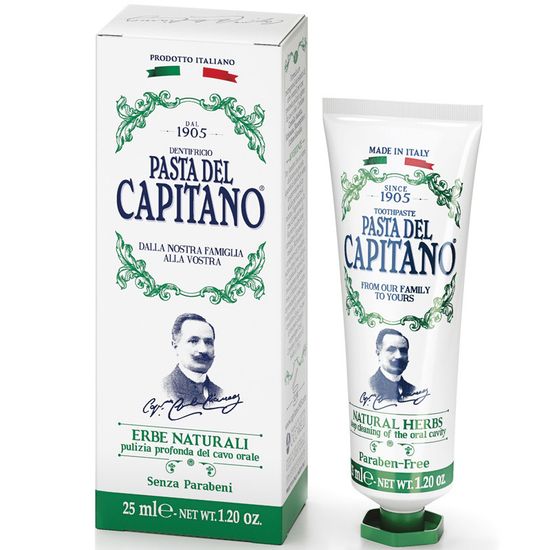 Pasta del Capitano Зубная паста 1905 Natural Herbs / 1905 Натуральные Травы 25 мл
