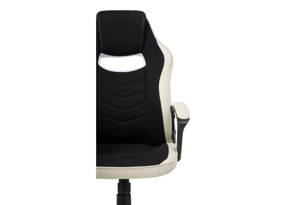 Компьютерное кресло Gamer черное / бежевое