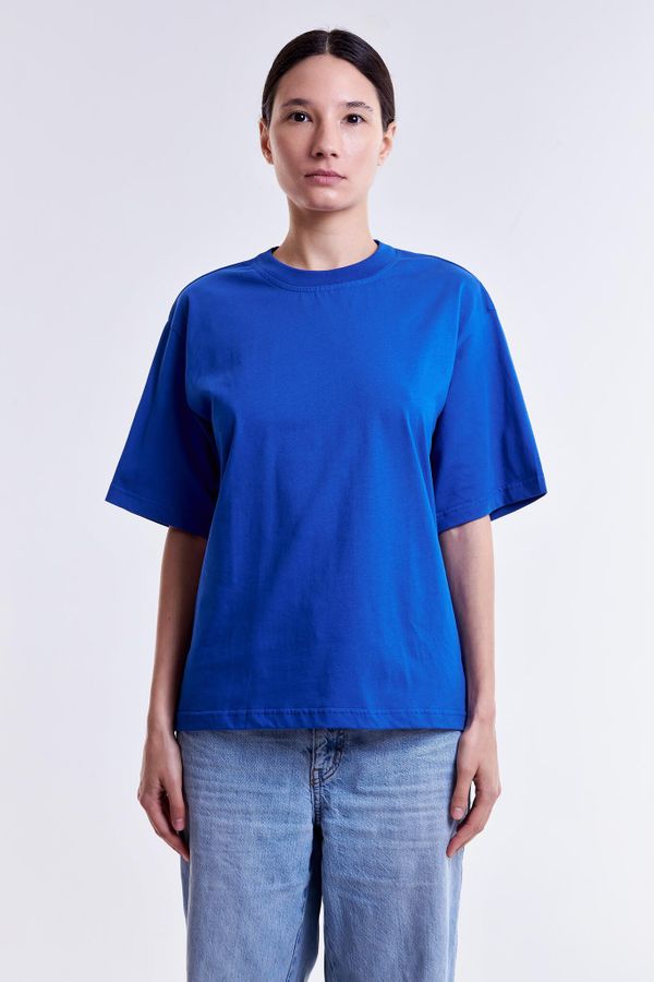 Футболка Бланк Ярко-Синяя - фото 2