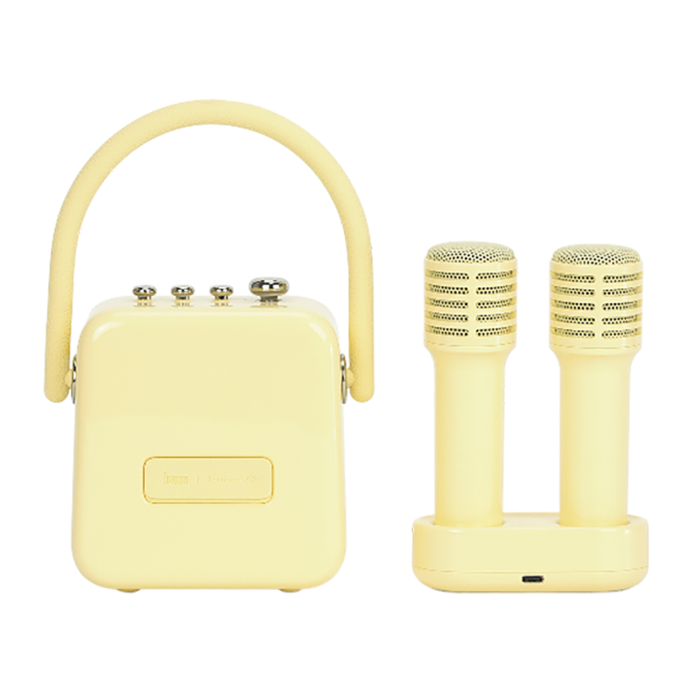 Портативная колонка с двумя микрофонами и караоке Divoom SongBird-SE