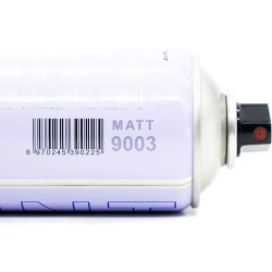 Белая матовая 520 мл. RAL 9003 акриловая краска аэрозольный баллончик Gamma Paint