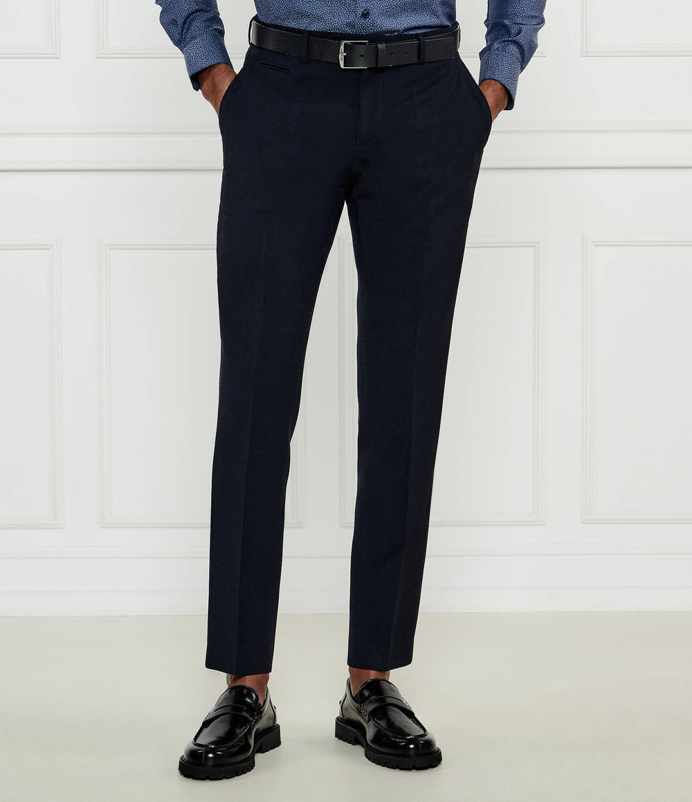 Брюки C-Genius-243 BOSS BLACK - темно-синий(50535005)