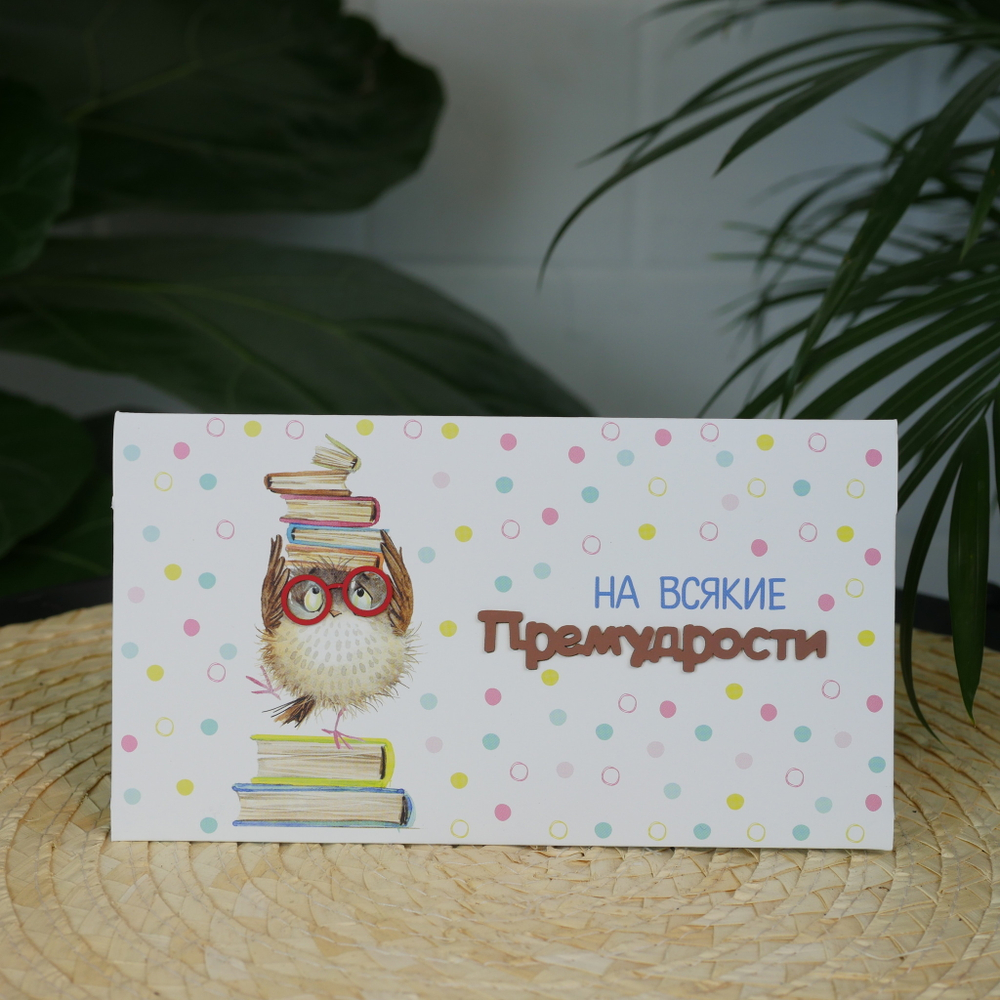 Конверт акварельный "На всякие премудрости"