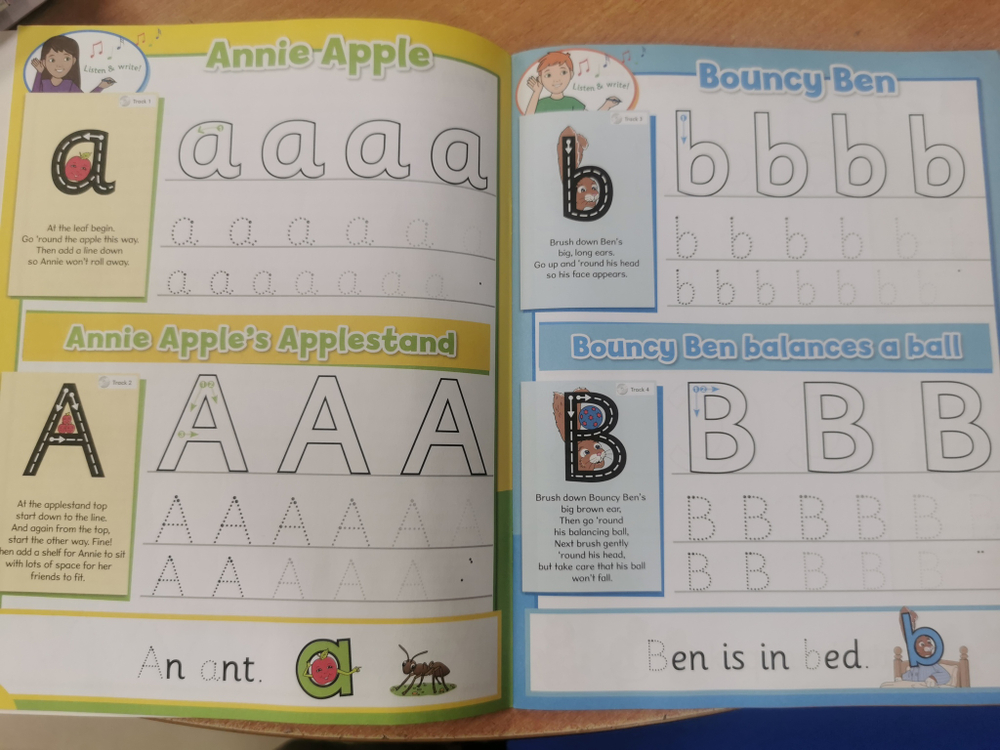 Sing-Along Handwriting Book
