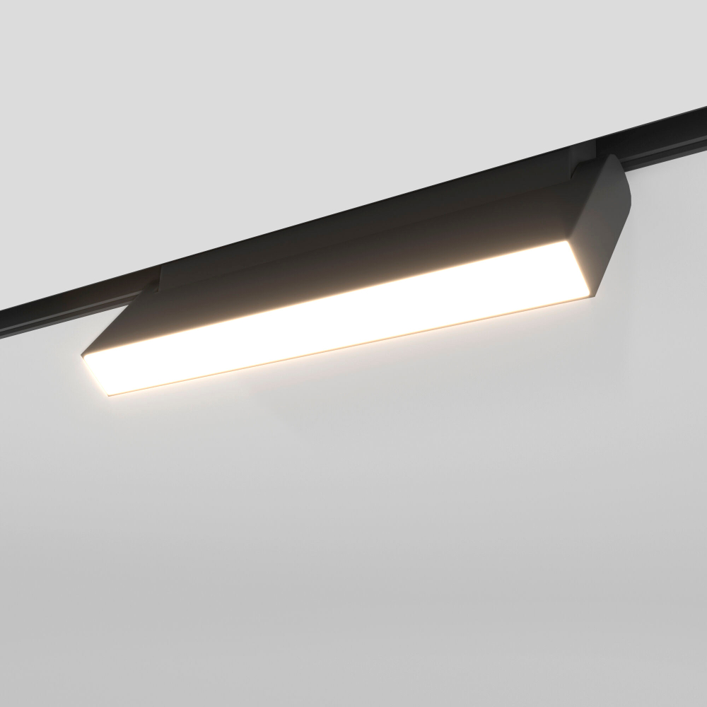 Slim Magnetic Трековый поворотный светильник 12W 4200K Kos чёрный 85085/01