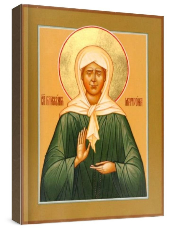 Матрона Московская (рукописная икона)