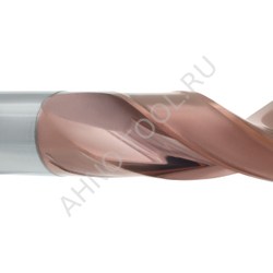 Сверло 10.5мм монолитное твердосплавное 8D без подвода СОЖ. SP-X800081050 VHM AHNO