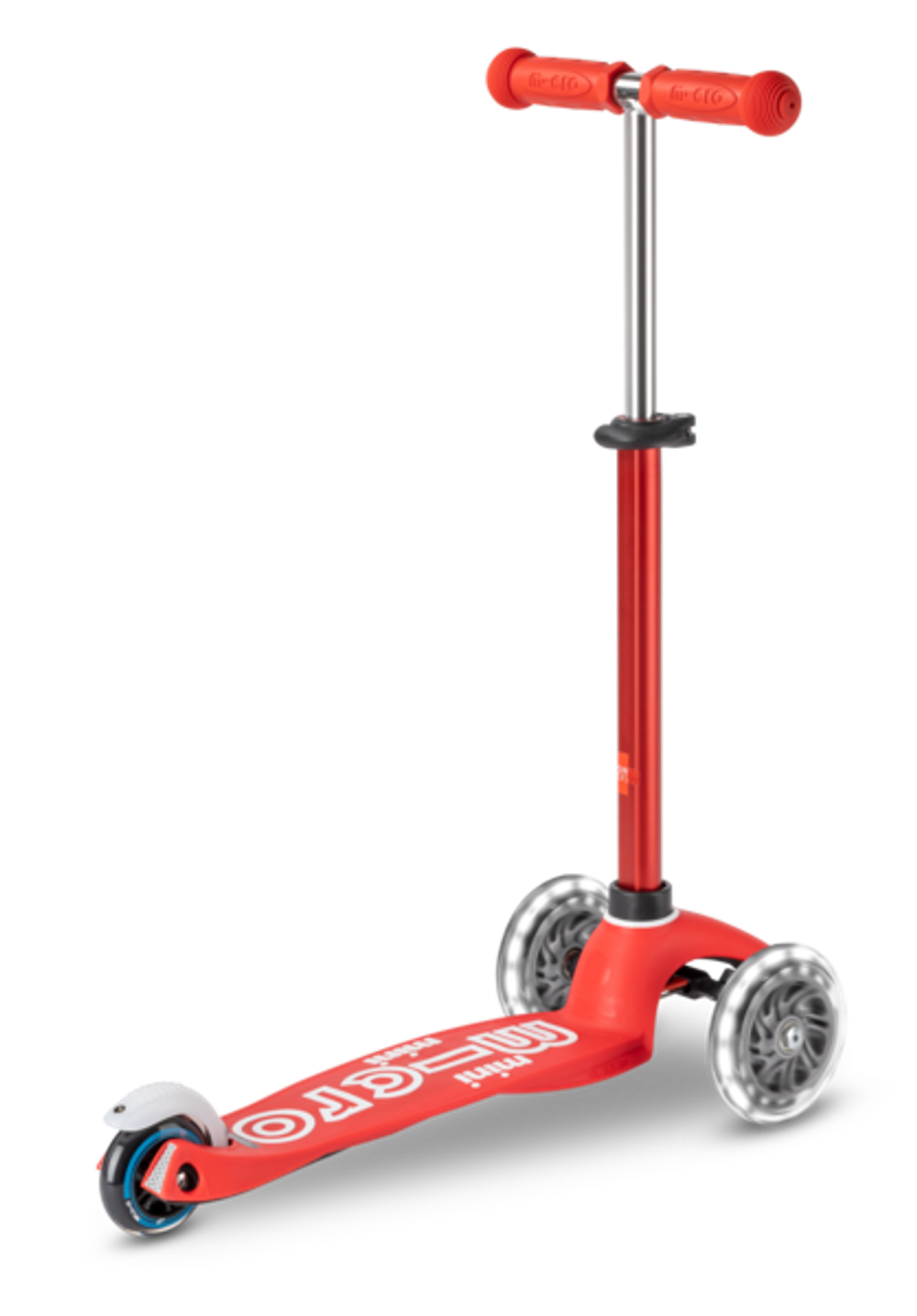 Самокат Mini Micro Deluxe LED Красный
