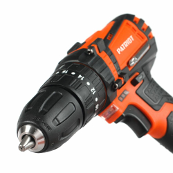 Дрель-шуруповерт акк. PATRIOT BR 241ES-h,24В, 2,0 Ач, 33Нм, УДАРНЫЙ,кейс (180201246)