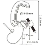 Зажим KUPO C-26 TITAN CLAMP