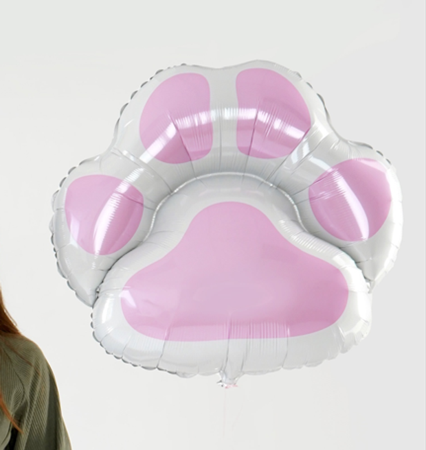 F Шар фигура "След розовый" 30"/76 см (БГ-30)