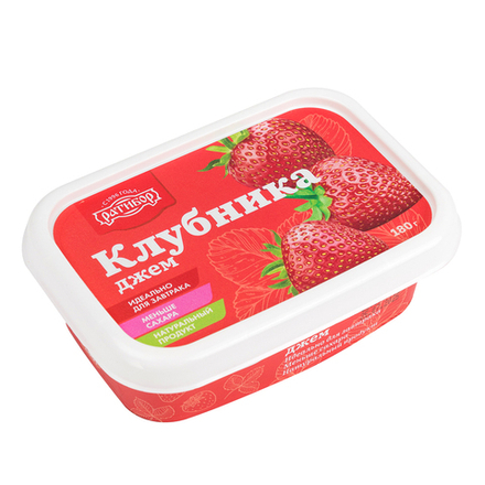 Конфитюр (джем) Ратибор Клубника, 180 г