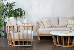 Диванная группа из акации WOODLAND