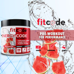 fitcode, Energy Code, перед тренировкой, арбуз, 279 г (9,8 унции)