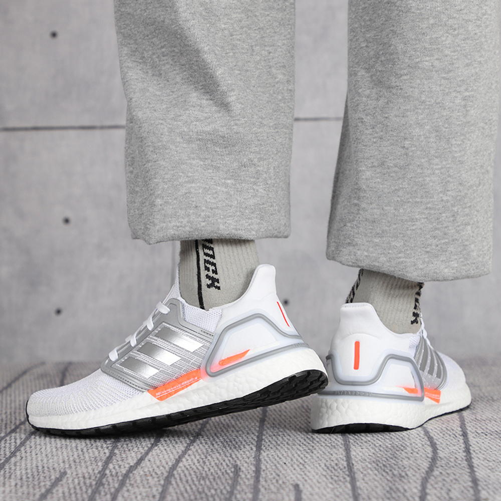 Кроссовки Nasa X Adidas Ultraboost 20 (Женская размерная сетка)