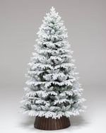 Заснеженная ель "Пермская" (Литая+пвх) 210 см / 2,1 м
