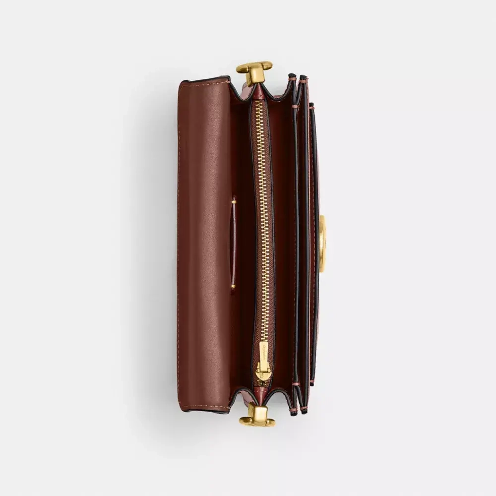 COACH СУМКА ЧЕРЕЗ ПЛЕЧО TABBY 20, КОРИЧНЕВЫЙ