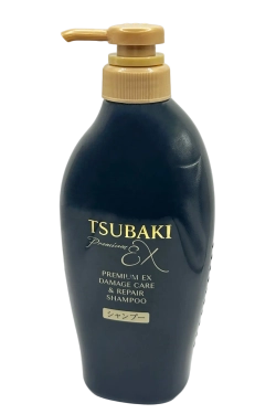 TSUBAKI Premium EX Repair — шампунь для поврежденных кончиков волос