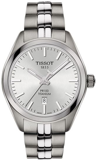 Женские часы Tissot PR 100 Titanium T101.210.44.031.00 Lady