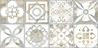 Настенная плитка ALMA Ceramica TWU09VRD014 Varadero 50x24.9 микс глянцевая рельефная под мозаику