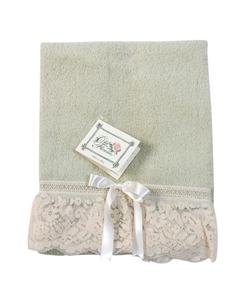 Полотенце 110х150 Old Florence Валансье зеленое