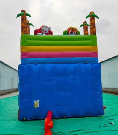 Коммерческий надувной батут «Звериная команда 3», 8*4*5 м