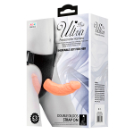 Женский страпон с 2 отростками внешним 13,5см и внутренним 10,2см Baile Ultra Passionate Harness Strap On BW-022077