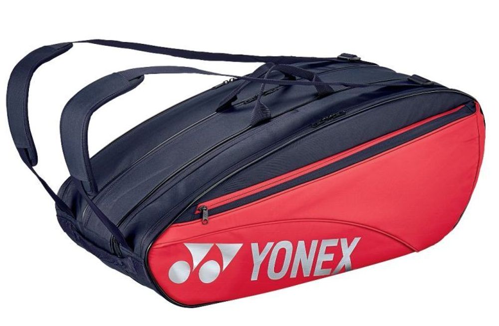 Сумка теннисная Yonex Team Racket Bag 9 Pack - scarlet