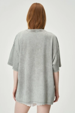 Футболка Сила в тебе бледно-серая